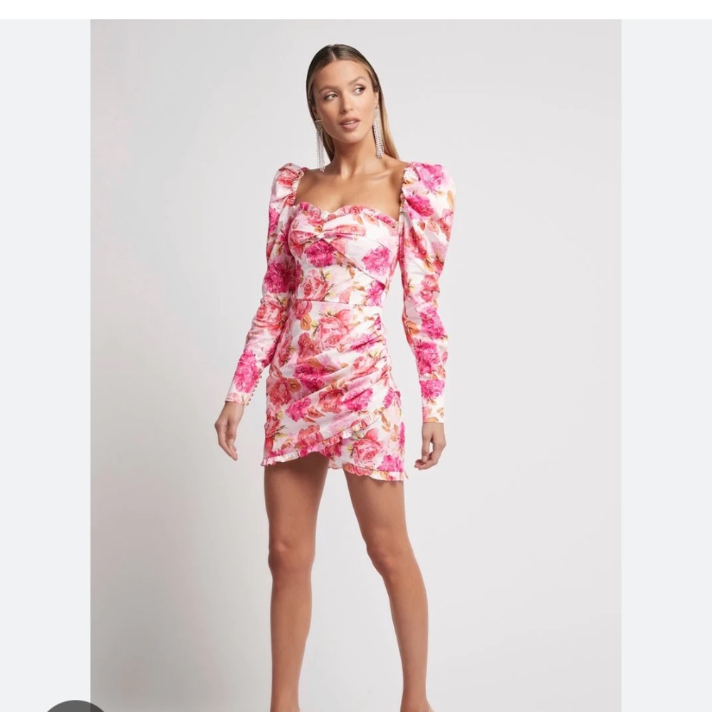 Rose Printed dress